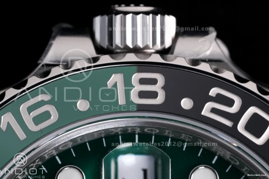 126729 GMT-Master Bracelet Oyster On Sprite 1:1 884 V3 Dial Best ZipUp Green Edition SS II 904L DD VSF VTNR 0731